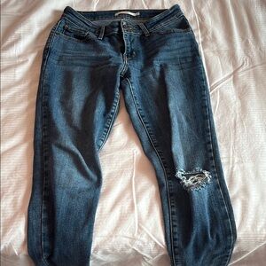 Women's Levi’s Skinny Blue Jeans